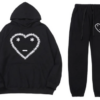 Carsicko Black Oversize Tracksuit