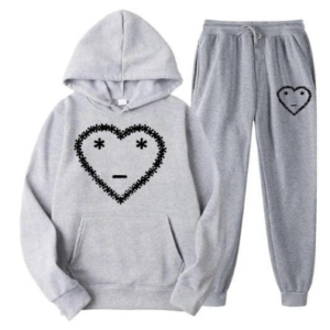 Carsicko Heart Logo Grey Tracksuit