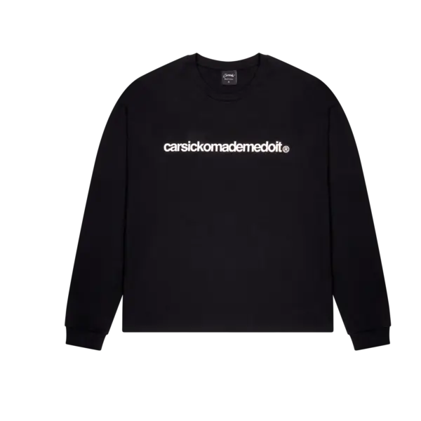 CarsickoMadeMeDoIt Long Sleeve – Black